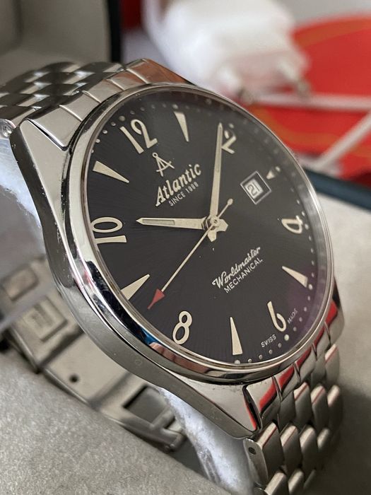 Zegarek Atlantic Worldmaster Mechanical nie Tissot Certina