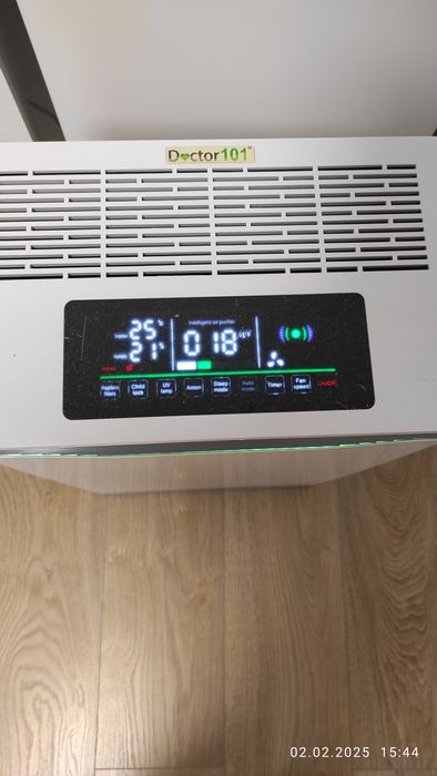 Багатофункціональний бактеріоцидний очисник-іонізатор повітря+фільтр