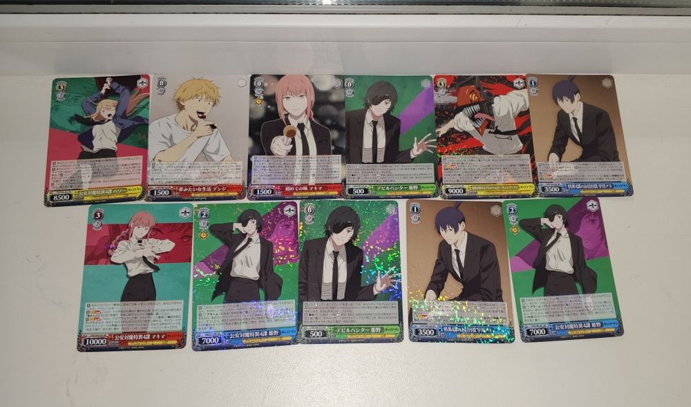 Карти weiss schwarz людина бензопила