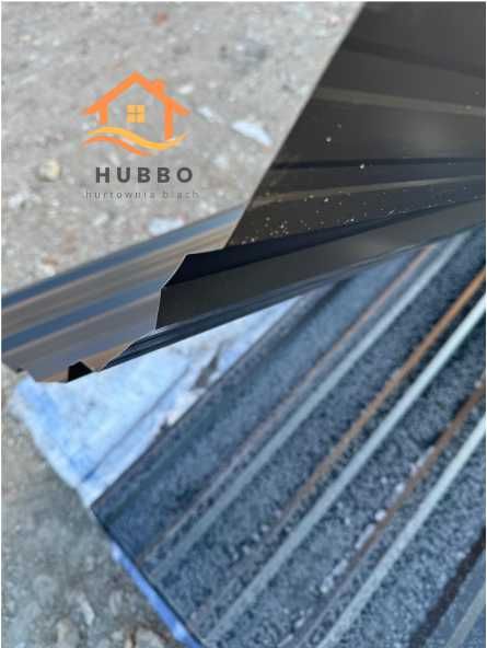 Blacha Trapezowa  T18 kolor antracyt - powłoka dwustronna