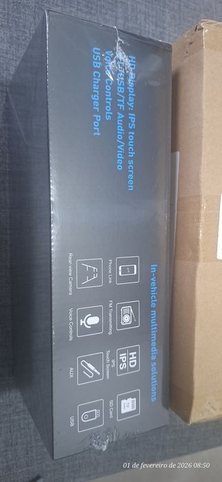 Carpuride W103PRO novo na caixa selada ou troco por outro para moto