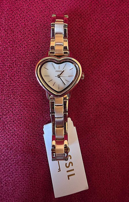 < 3  Zegarek FOSSIL BQW 8011 SERCE  < 3  NOWY
