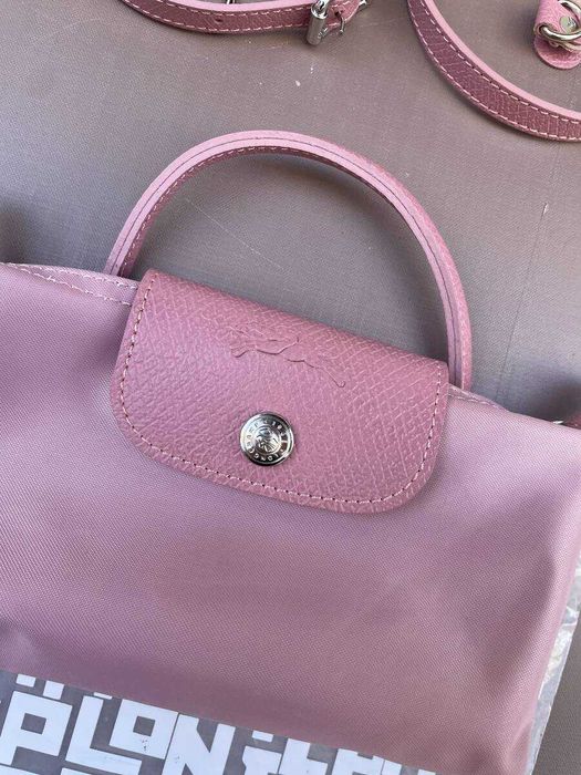 Mala Mini Longchamp Rosa