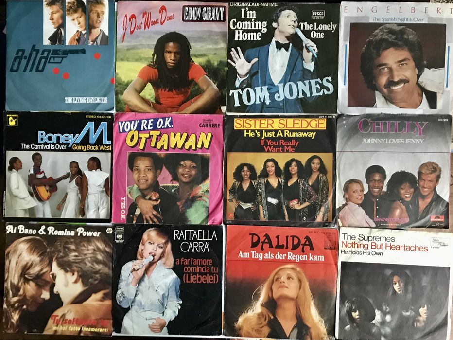 Продам фирменный винил (45-ки)