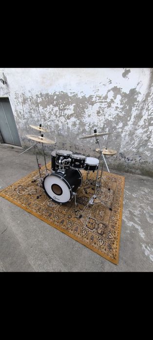 Conjunto  Bateria Pearl + pratos Zildjian