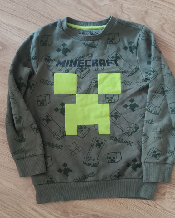 Bluza Minecraft Creeper 8-9 lat 134