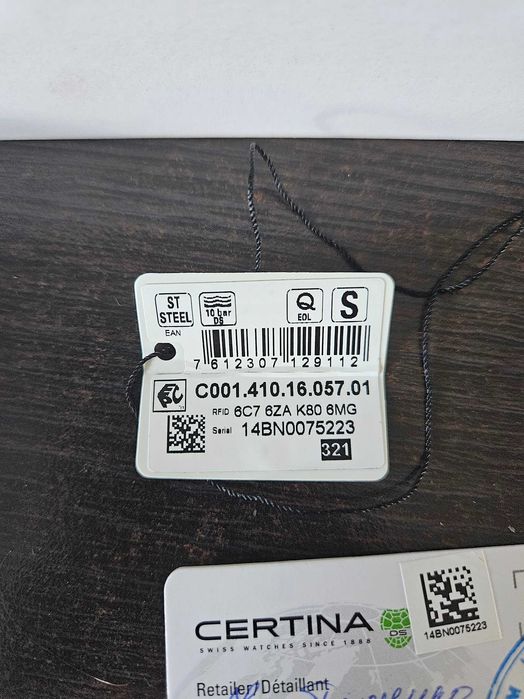 Годинник Certina DS Podium