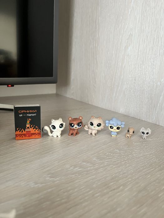 Lps міні іграшки мейнкун колекція The Sweet Soft набір 11 шт