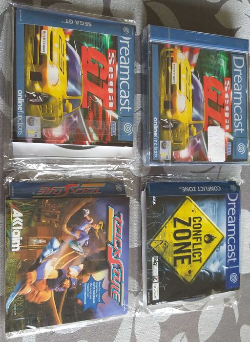4 Jogos Sega Dreamcast Novos