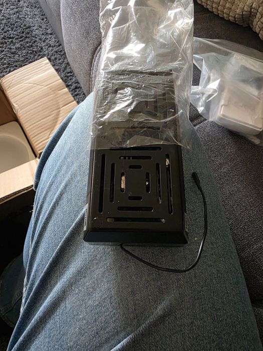 Ventoinha nova na caixa