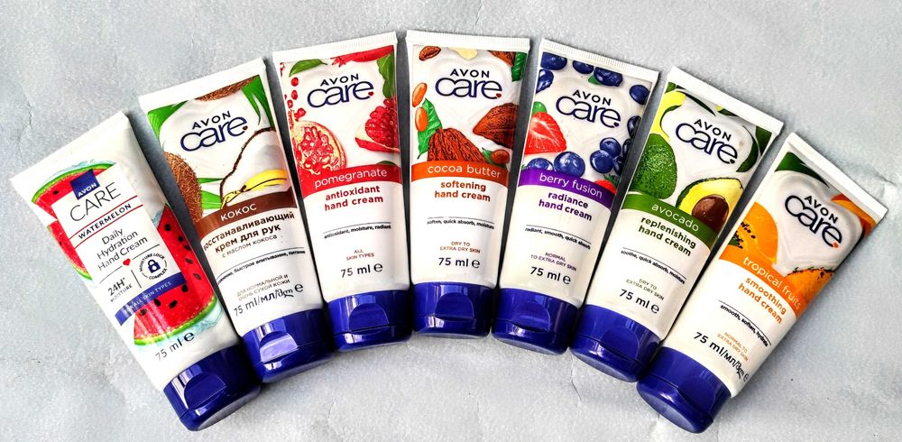 Крем для рук нігтів 75 мл Care для сухої шкіри рук Avon