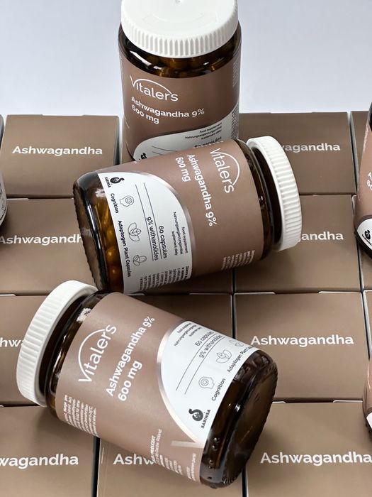 Vitalers Ashwagandha 9%, Ашваганда Віталерс, НОВИЙ ДИЗАЙН