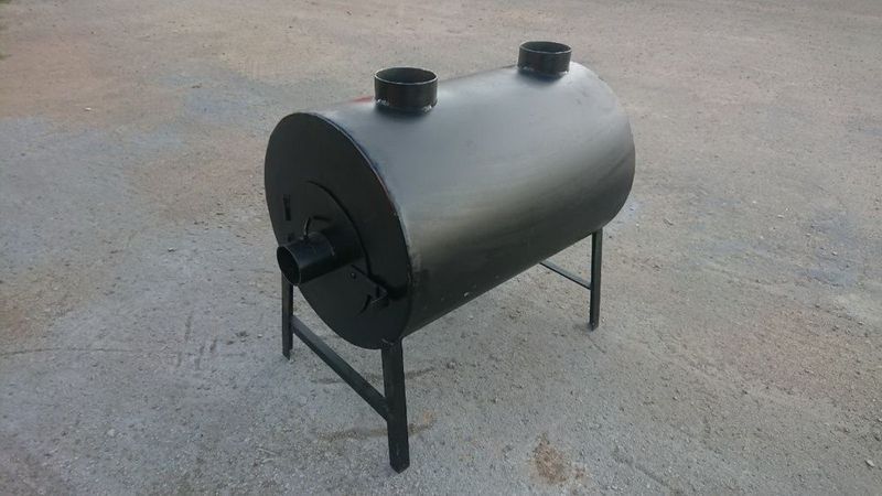 305 м3. 5,5 мм! Эффективная Печь Булерьян! Экономная Буржуйка!