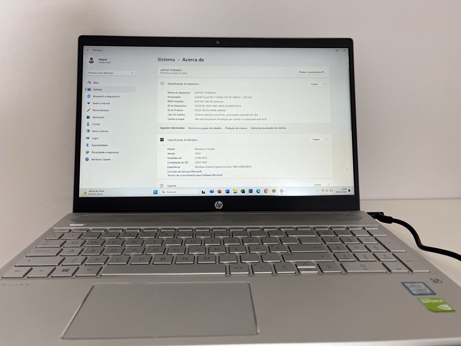 Vendo HP pavilion laptop 15-cs0xxx