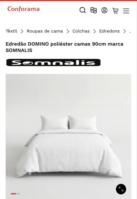 Edredão poliester