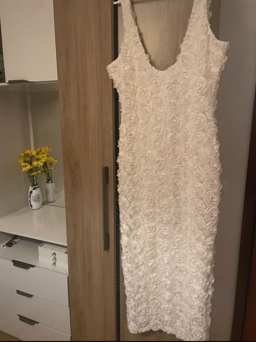 Vestido Beje Shein