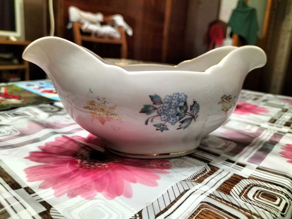 Ладья фарфор СССР Коростень