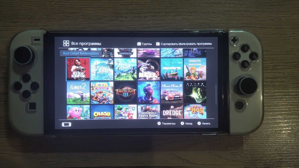 Ігрова приставка Nintendo Switch Oled 64 гб (безліч ігор)