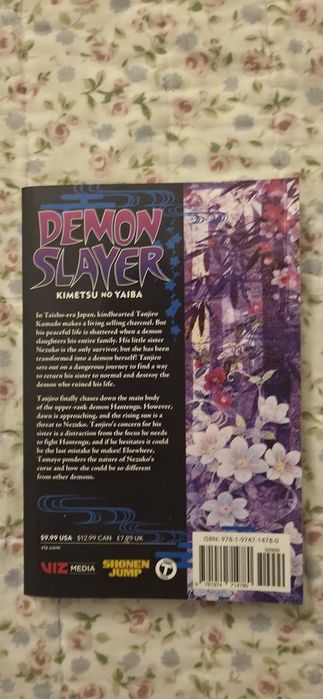 Mangá Demon slayer Volume 15 Versão Inglesa