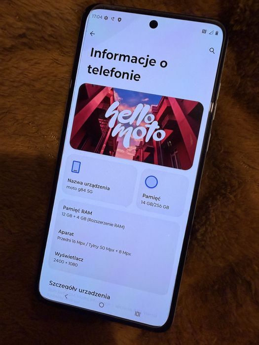 Telefon moto g84 5G