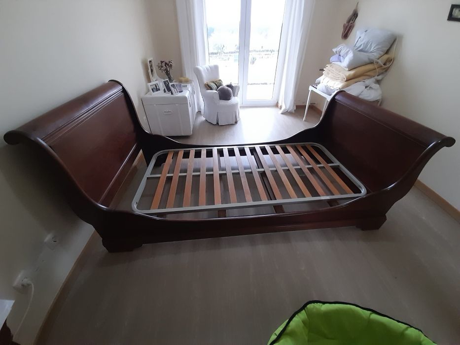 Cama Solteiro Cerejeira