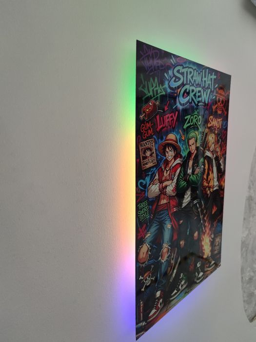 Placa alumínio sublimação one piece  com led