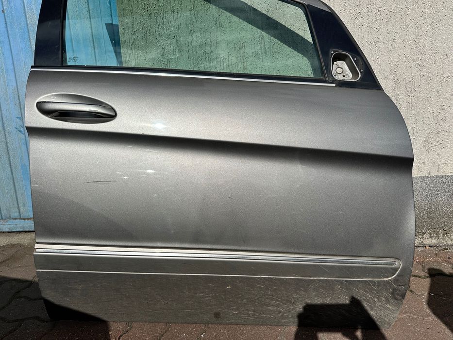 Mercedes b klasa w245 DRZWI PRAWE przód szare lakier 748 BEZ RDZY!