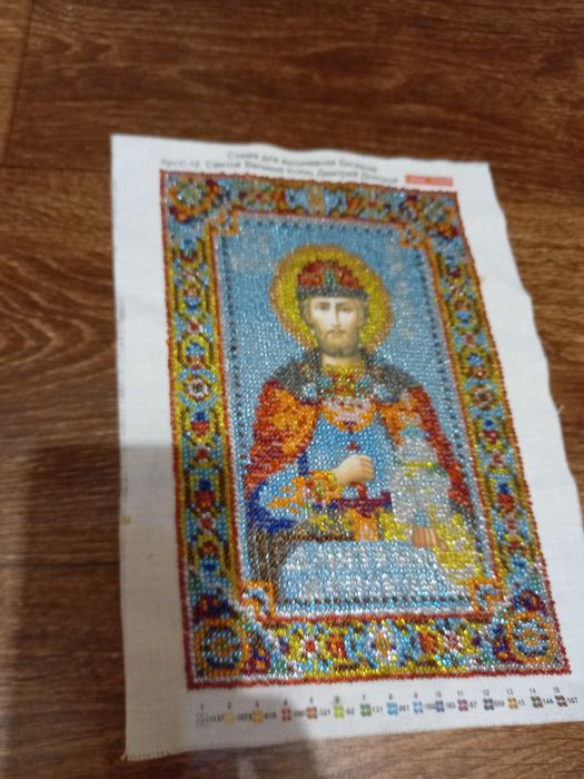 Продам икону с бисера
