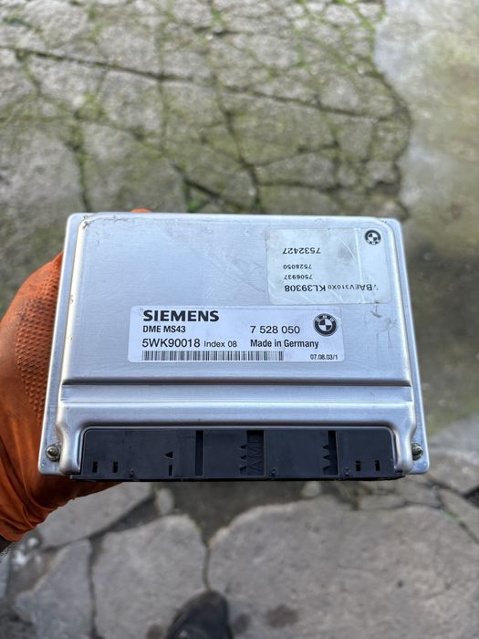 Sterownik silnika komputer ms43 ms 43 bmw e46 e39 2.2 2.5 3.0 m54b22 m54b25 m54b30