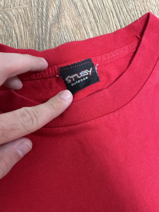 Stussy outdoor стуси футболка винтаж