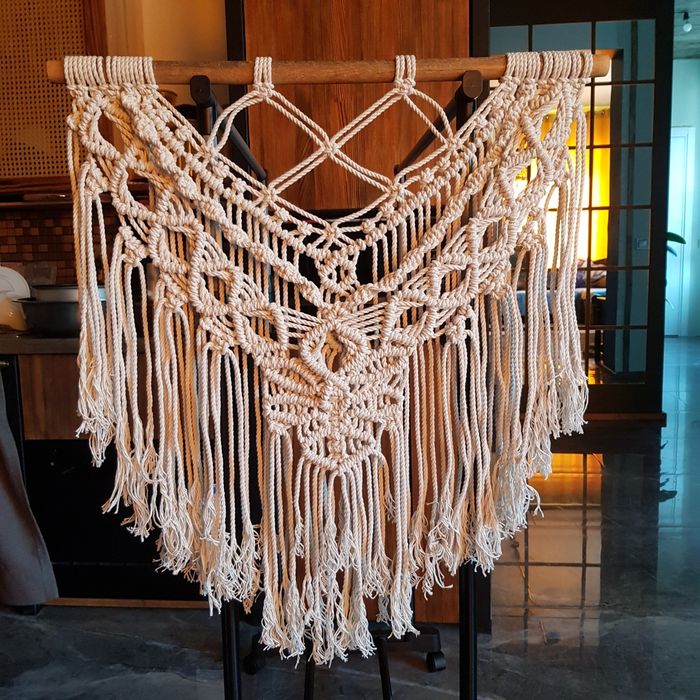 Гамак макраме для кошки