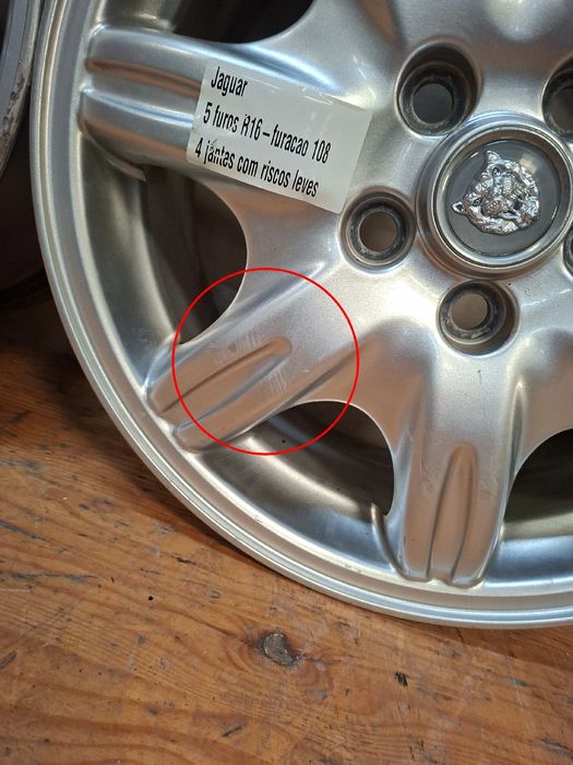 Conjunto de jantes JAGUAR S-Type (X200)