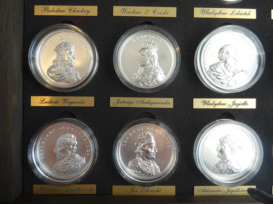 SUPER kolekcja monet z serii Skarby Stanisława Augusta SSA - 21 szt.