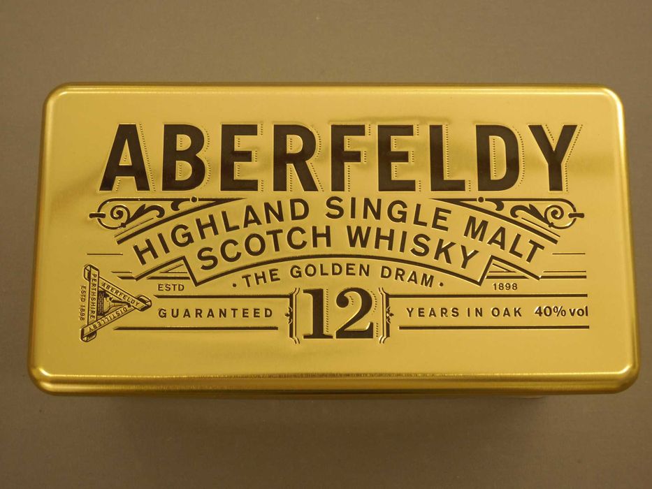 Caixa de Whisky Aberfeldy 12 Anos