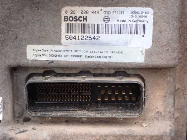 SILNIK IVECO EUROCARGO 5,9 TECTOR F4AE3681D  220kM 160kW z komputerem/sterownikiem