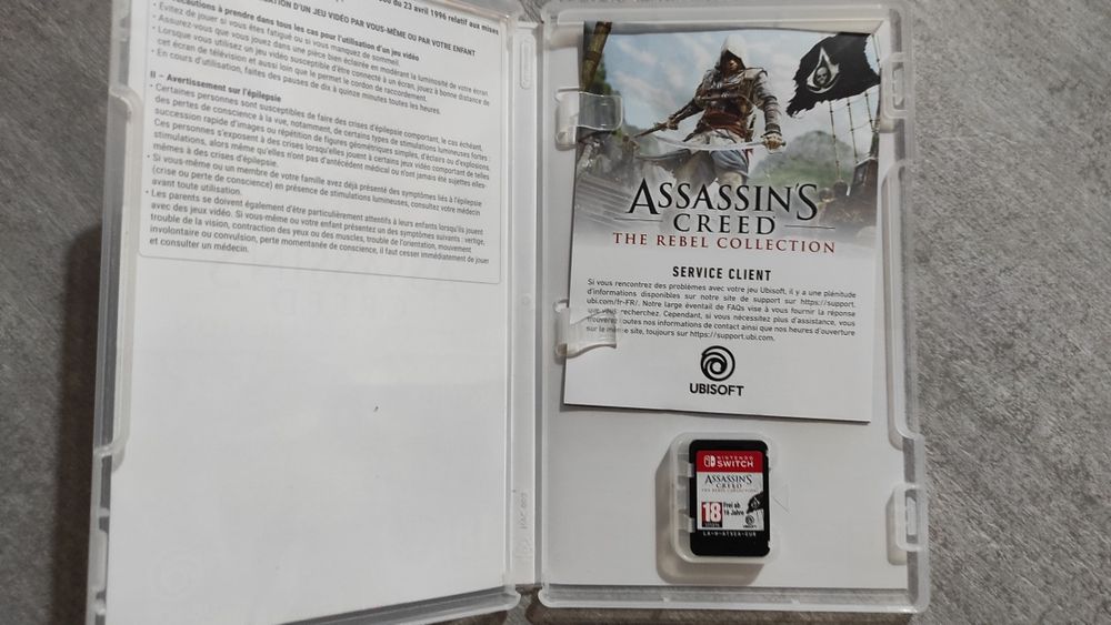 Jogos Nintendo Switch Assassin's Creed The Rebel Collection