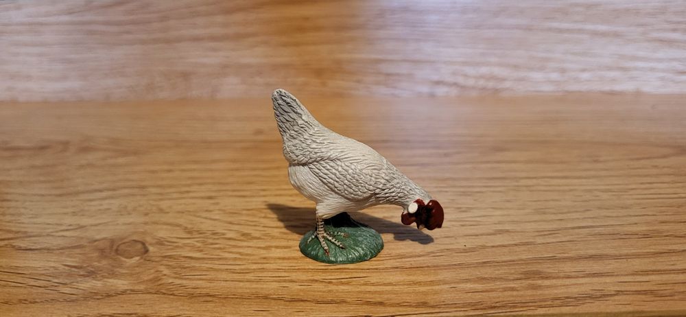 Schleich kura dziobiąca figurka model wycofany z 2008 r.