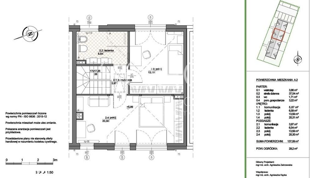 Dom bliźniak 137 m2 | ul. Wrobela | ogródek