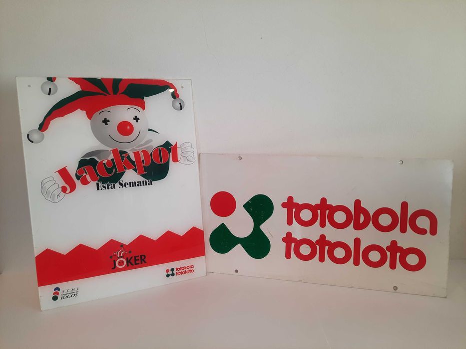 2 Reclames Publicitários Totoloto/Totobola
