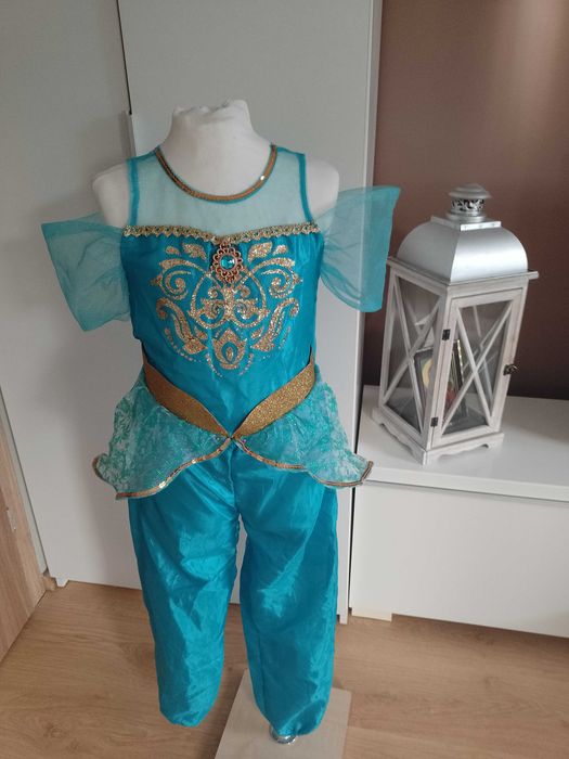 NOWY strój karnawałowy JASMINA DŻASMINA kostium przebranie 122/140 2