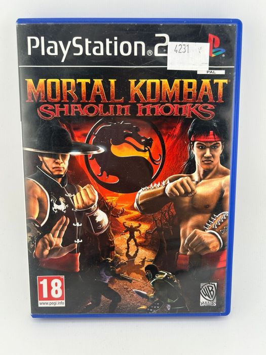 Mortal Kombat Shaolin Monks 3xA Ps2 nr 4231