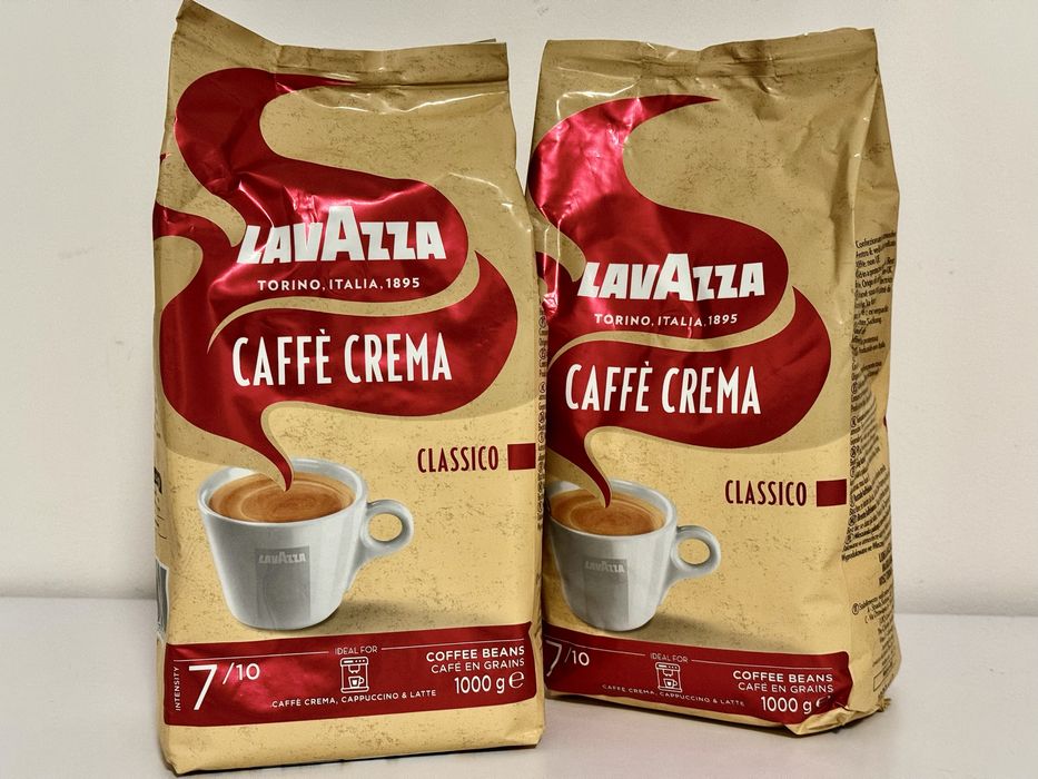 Кава в зернах Зернова Кава Lavazza Caffe Crema Classico, 1 кг 7/10