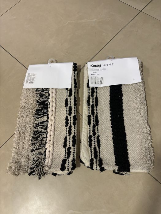 Poszewki na poduszki 45x45 Sinsay