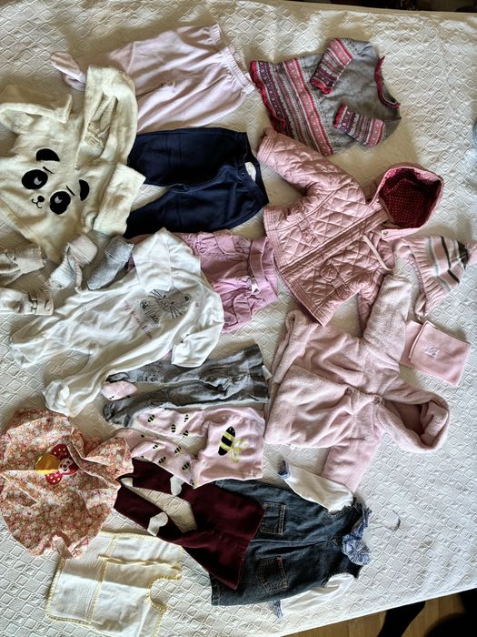 Lote roupa bebé 3-6 meses menina
