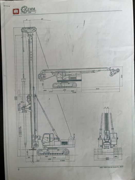 Продам буровая установка Klemm GH85
