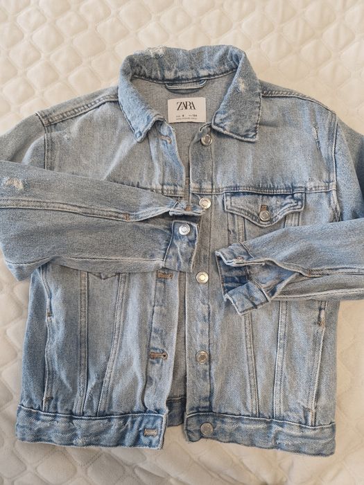 Джинсова куртка zara 9 років 134 см,  джинси reserved- 152