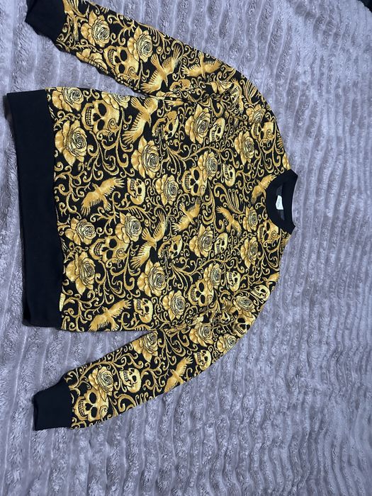 Кофта світшот Zara з черепами