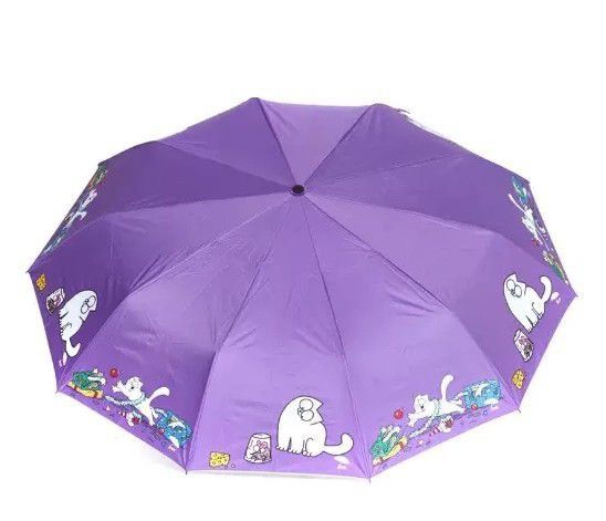 Нова парасоля зонт Simon's cat, повний автомат