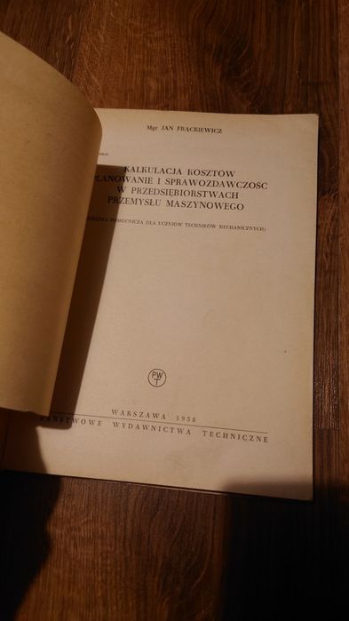 Kalkulacja kosztów planowanie i sprawozdawczosc...