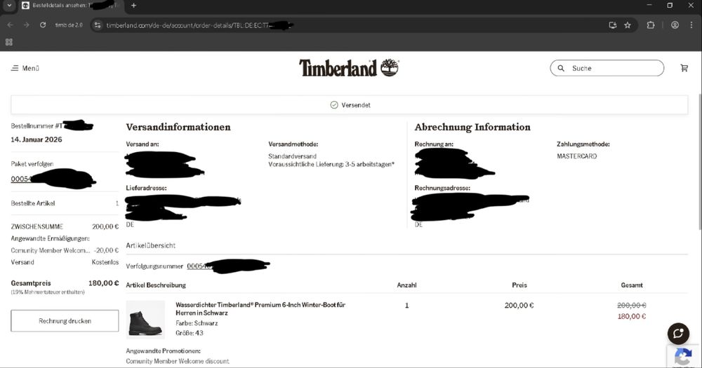 Timberlnad 6 ORIGINAL